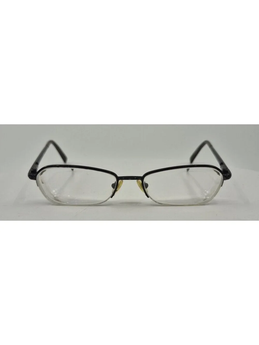 Tory Burch TY 1003 107 50-17-135 Black Metal Half Rim Eyeglasses Frame